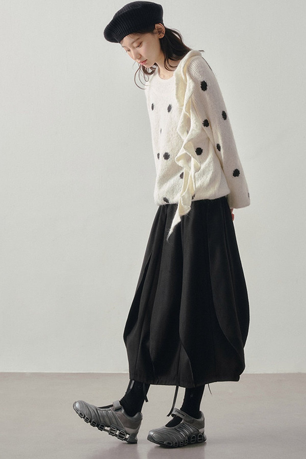 3D Multi-Panel Pumpkin Skirt