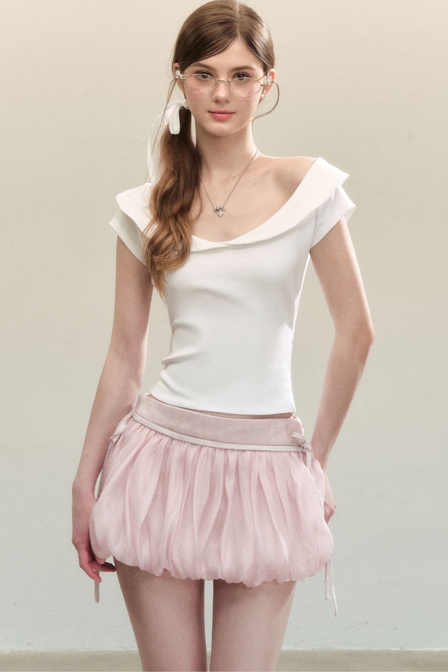 Doll Collar T-Shirt
