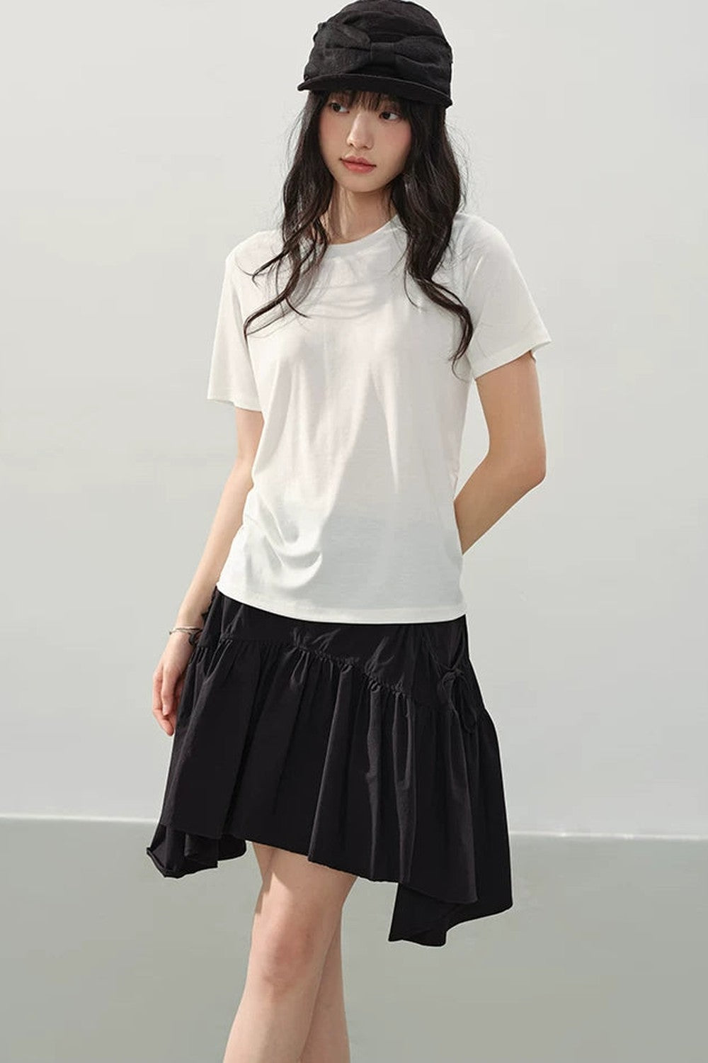 Mucha Summer White Top