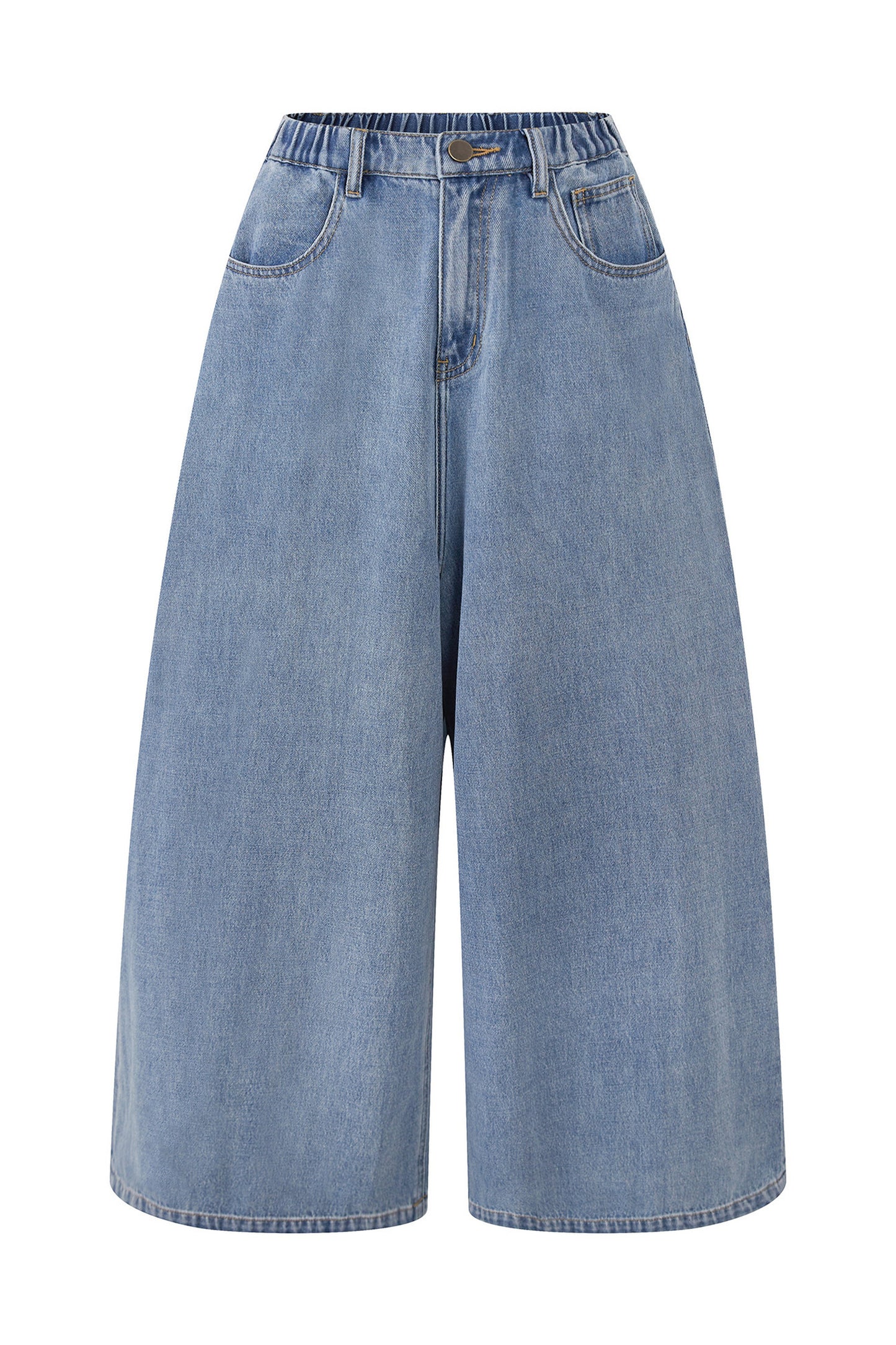 Pantaloni in denim a vita bassa