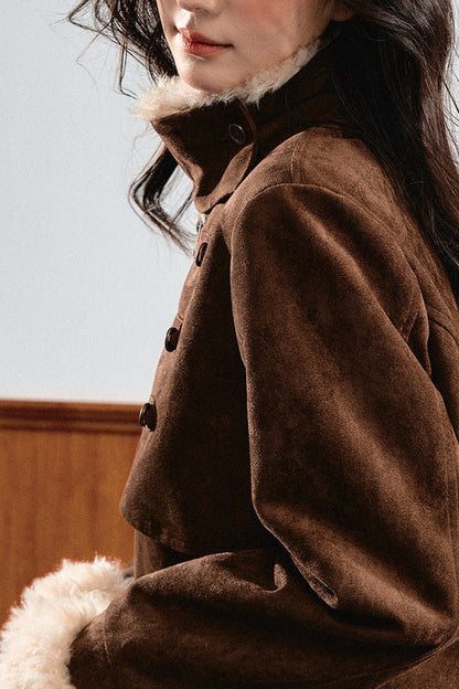 Suede Short Jacket