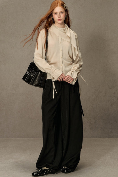 Vintage Lantern Loose Pants