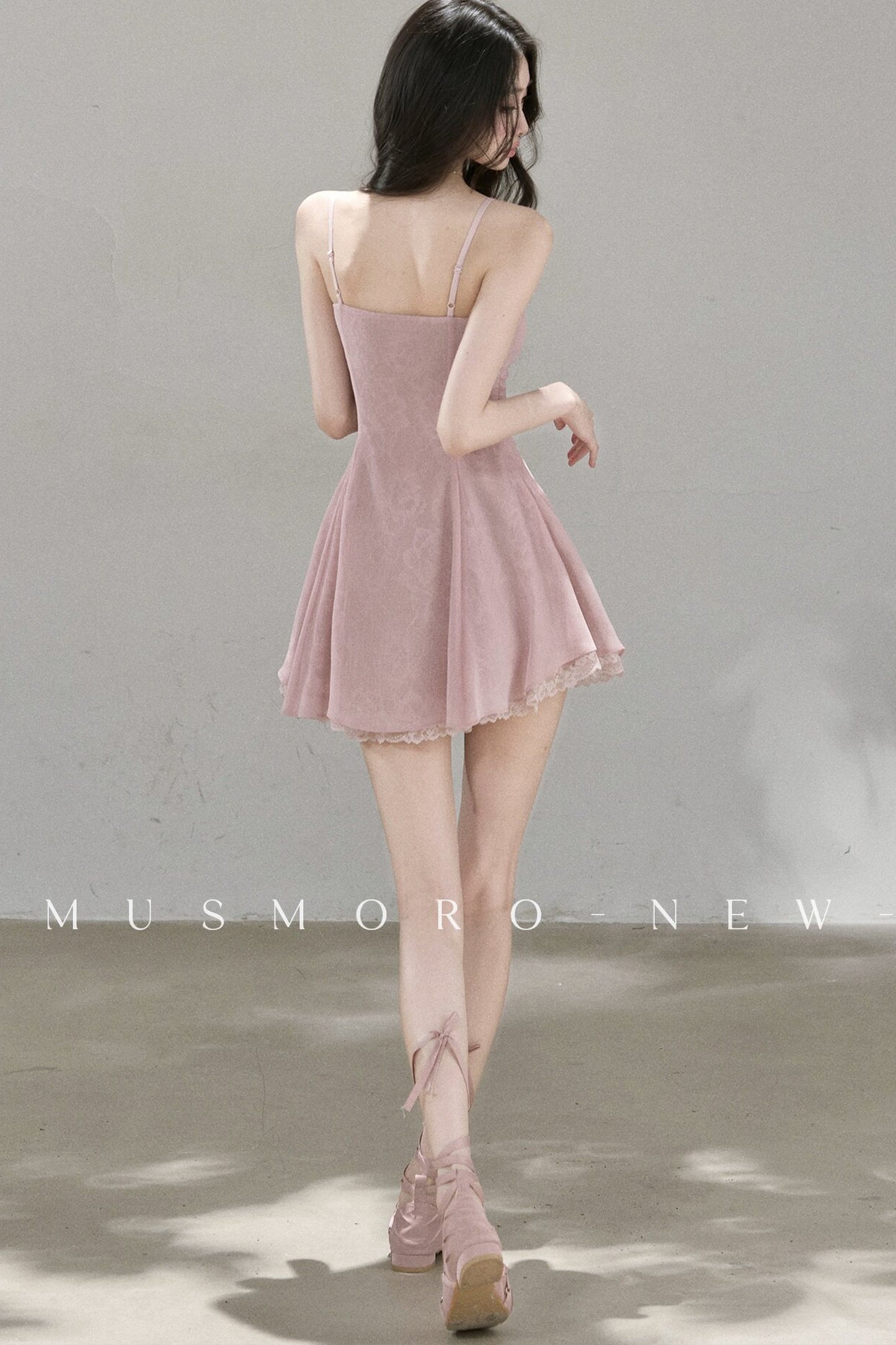 Lace Mesh Floral Dress