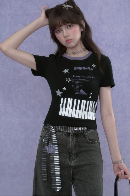 Two-Tone Millennium Music Top