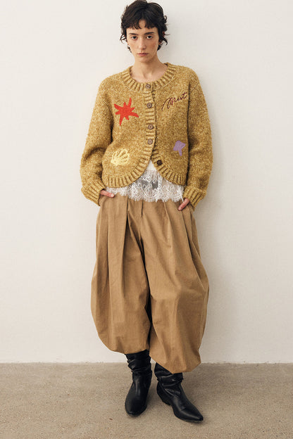 Retro Wide-Leg Parachute Pants