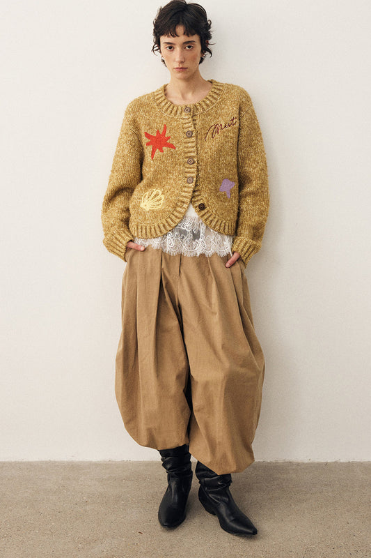 Retro Wide-Leg Parachute Pants