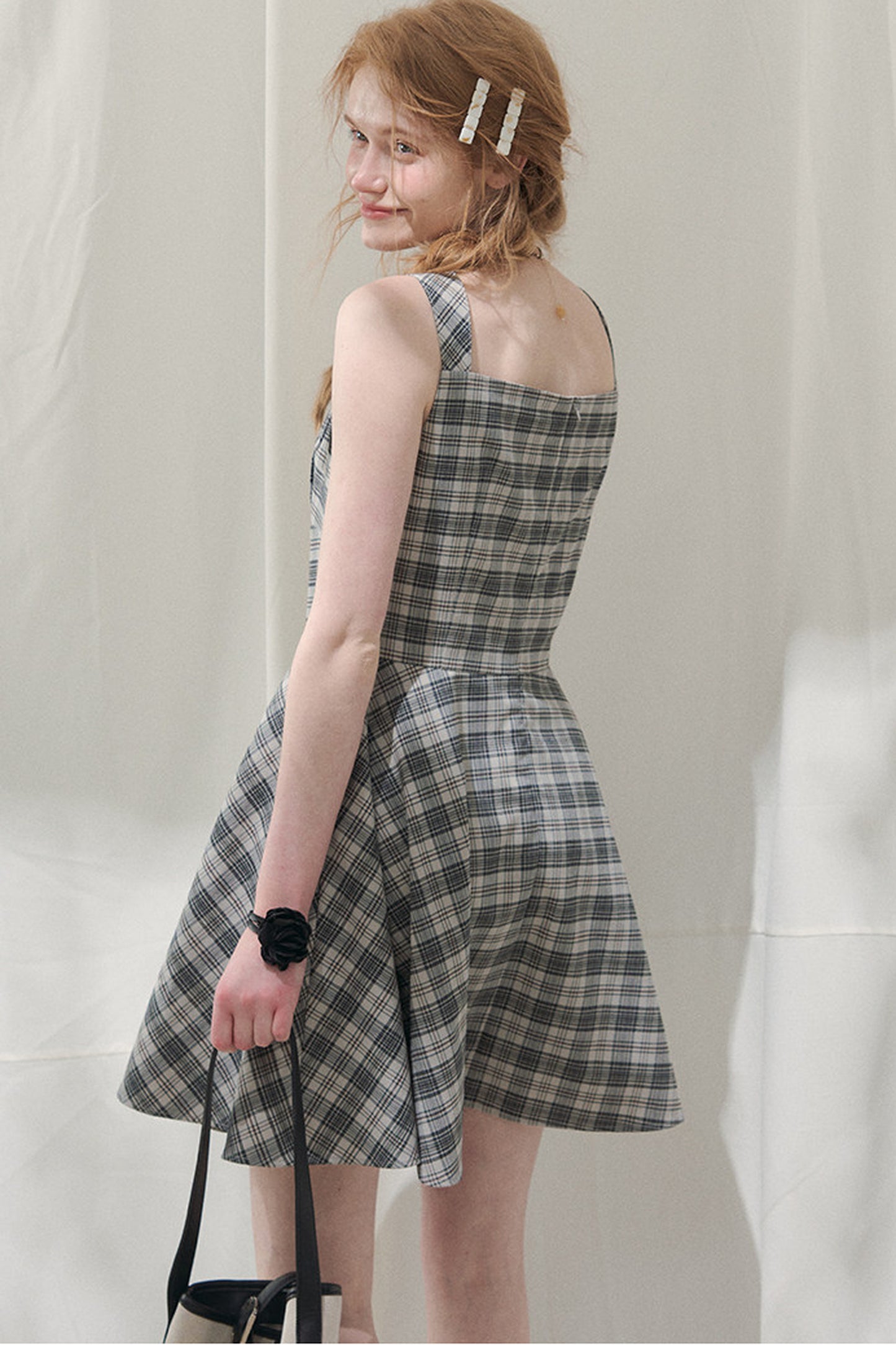Summer Melody Plaid Dress