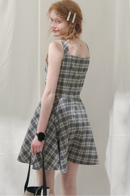 Summer Melody Plaid Dress