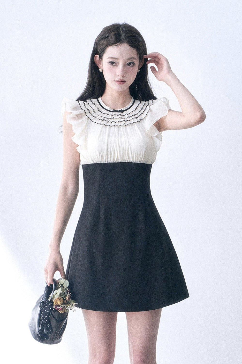 Daylight Flutter Sleeve Dress