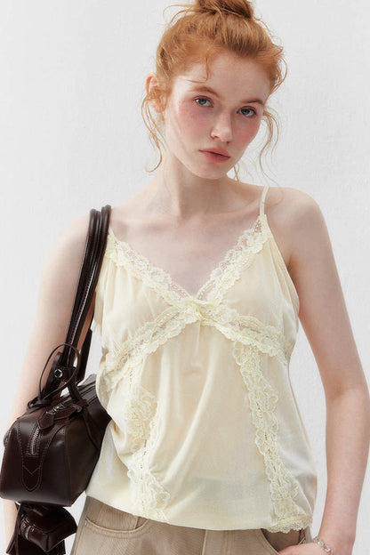 French Lace Camisole Top