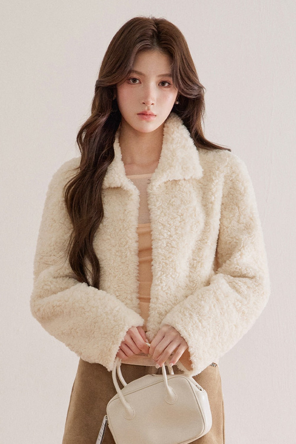 Retro Lamb Wool Plush Jacket