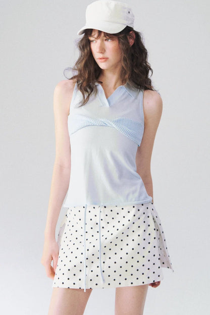 Twisted Knot Polo Vest