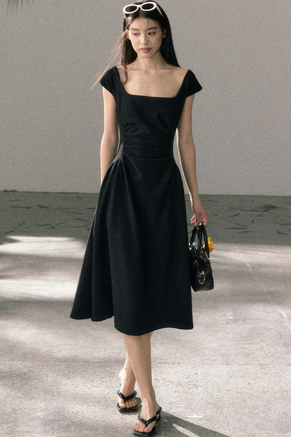 Summer Elegant Slim-Fit Versatile A-Line Dress