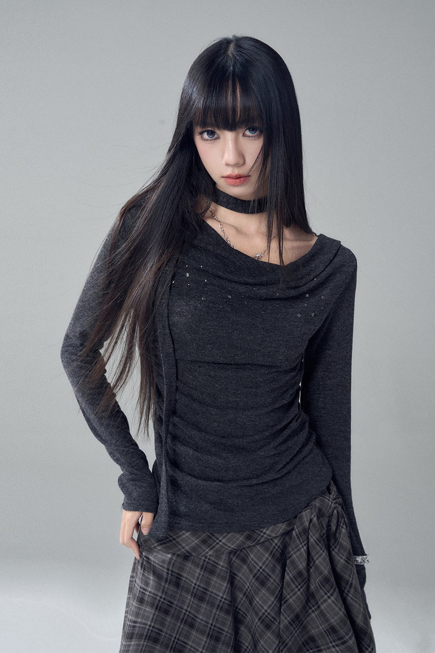 White Long Sleeve Top