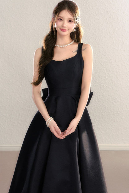 Exquisite French Spaghetti Strap Dress