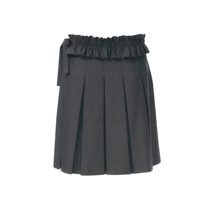 Conjunto de falda plisada desmontable de largo medio