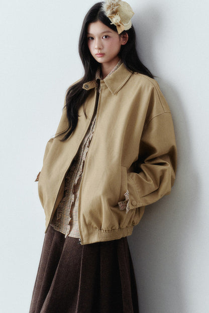 Retro Layered-Look Jacket