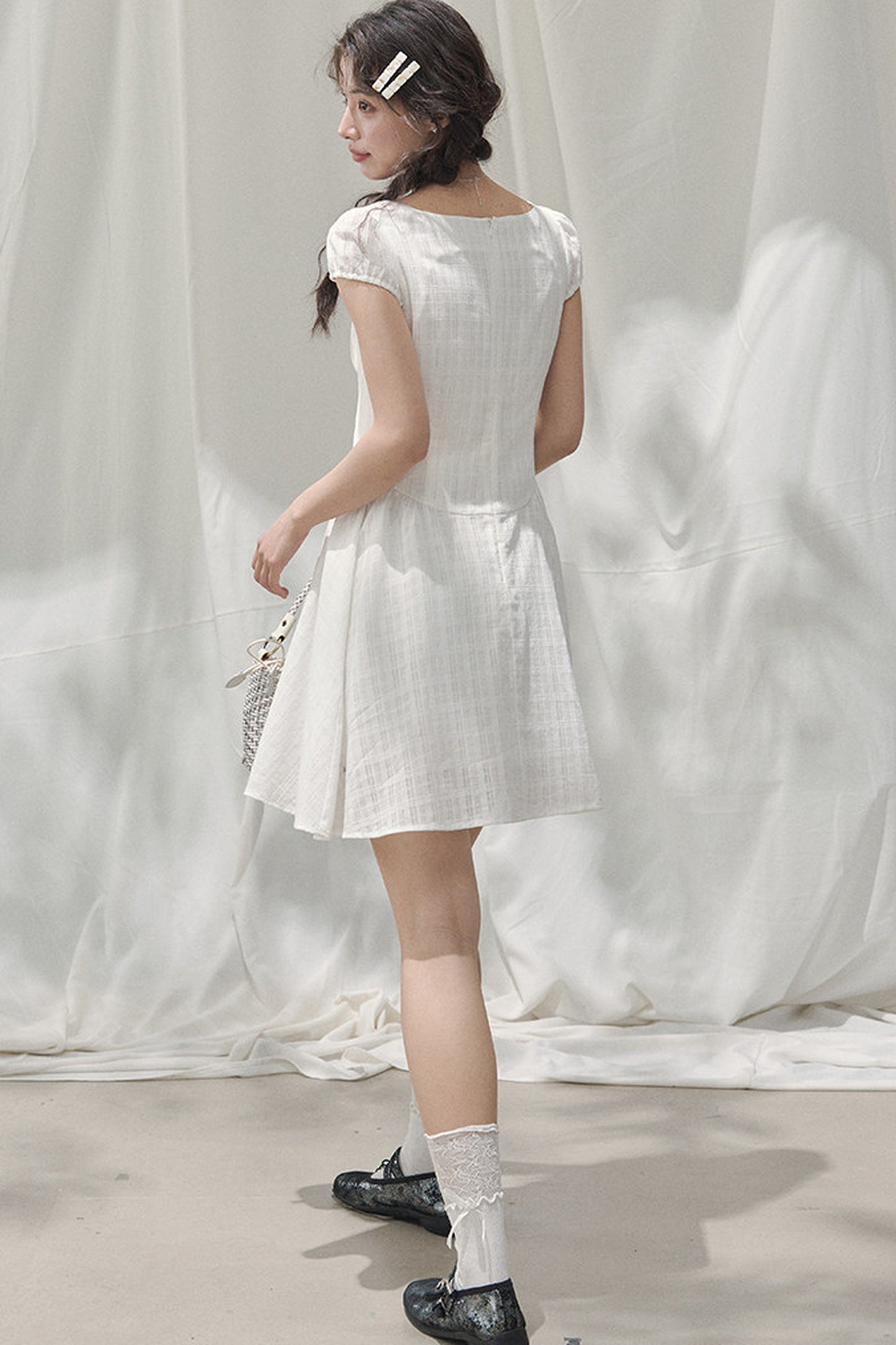 Morning Light Plaid Dress