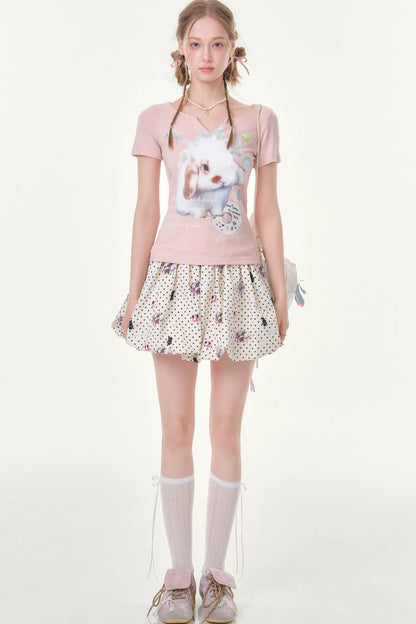 Playful Polka Dot Skirt