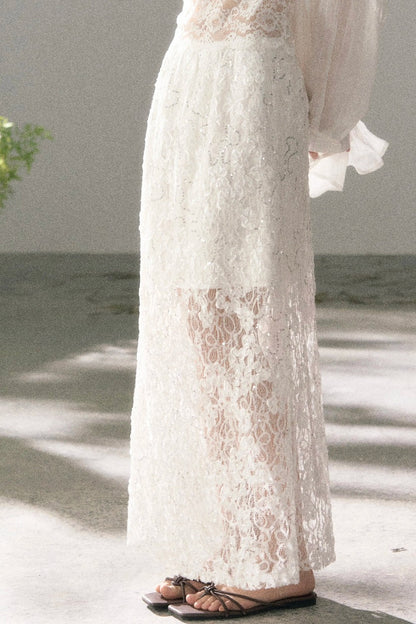 French Romantic Lace Skirt Set-Up