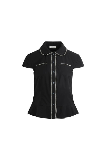Lace Embroidered Blouse
