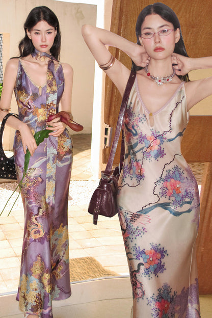 Satin Slip Dress