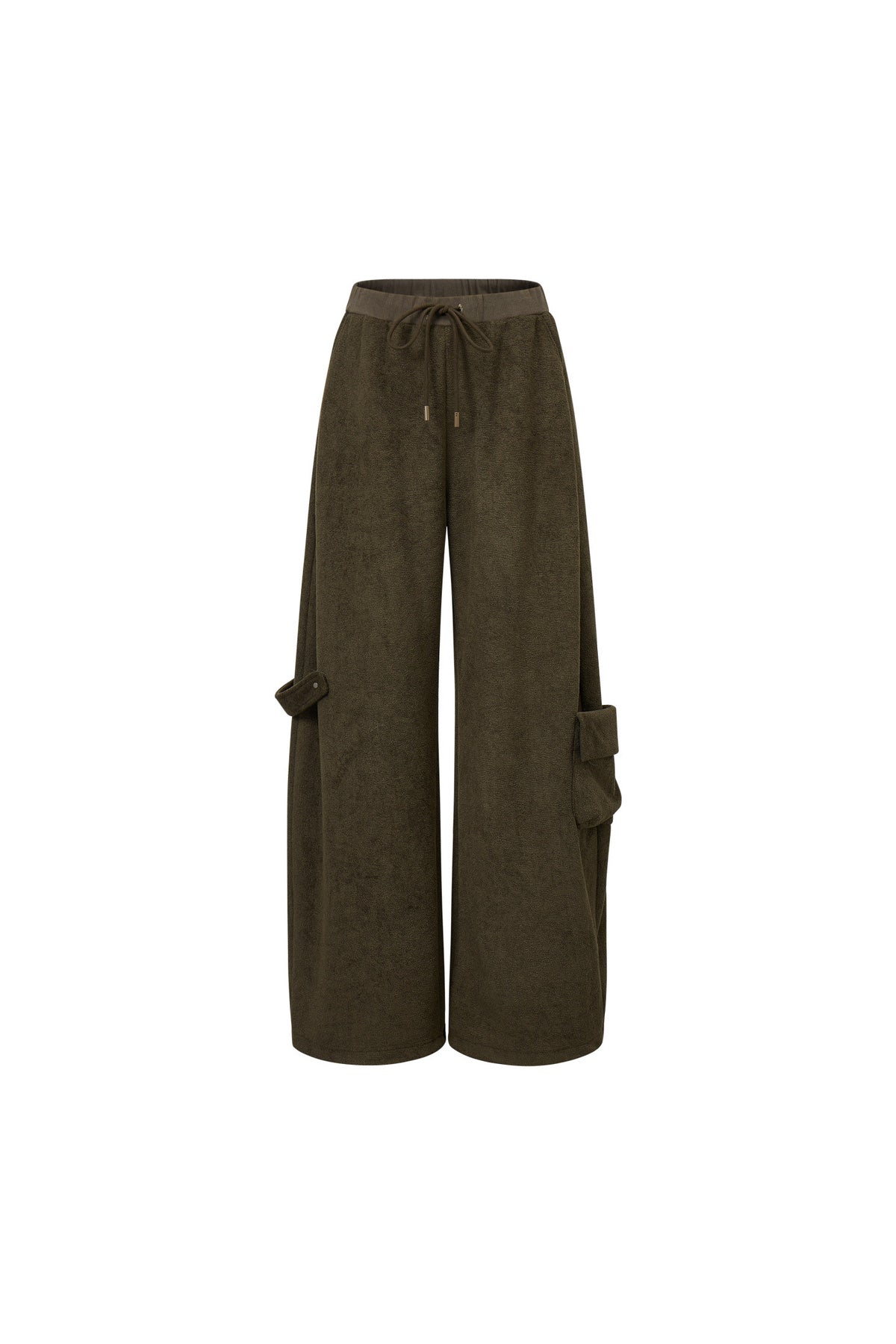 Detachable Fur Hood Jacket and Pants Set-Up