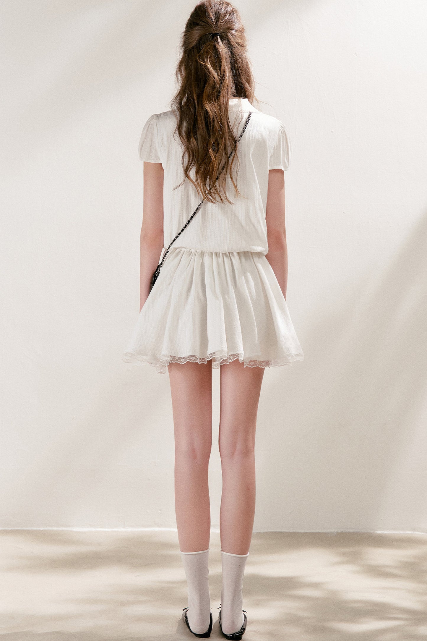 Cotton Lace Patchwork Dress