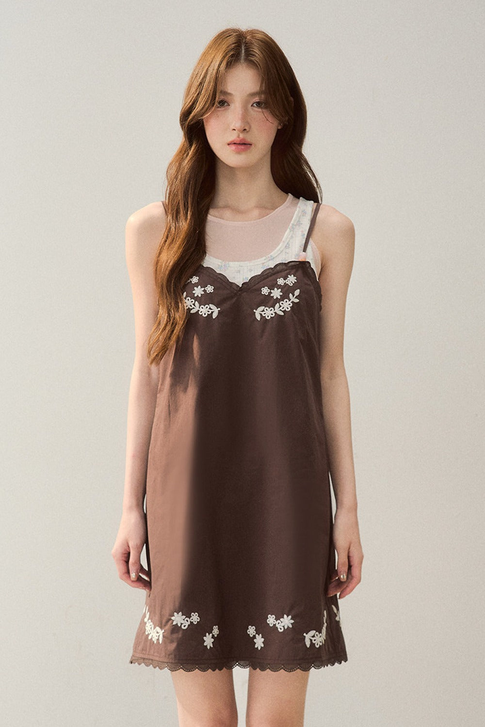 Amber Oak Suspender Dress