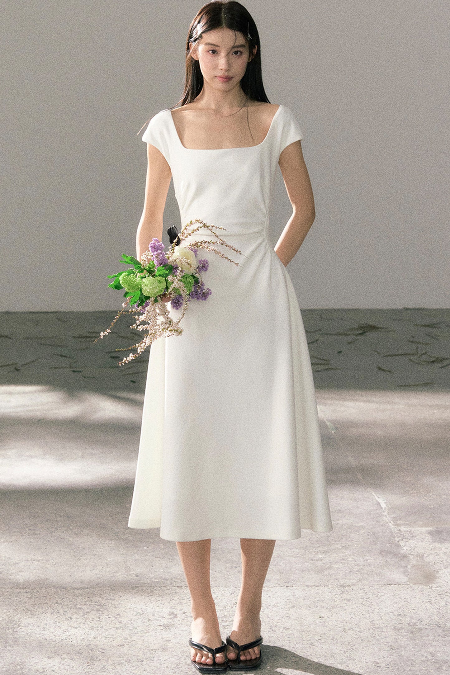 Summer Elegant Slim-Fit Versatile A-Line Dress