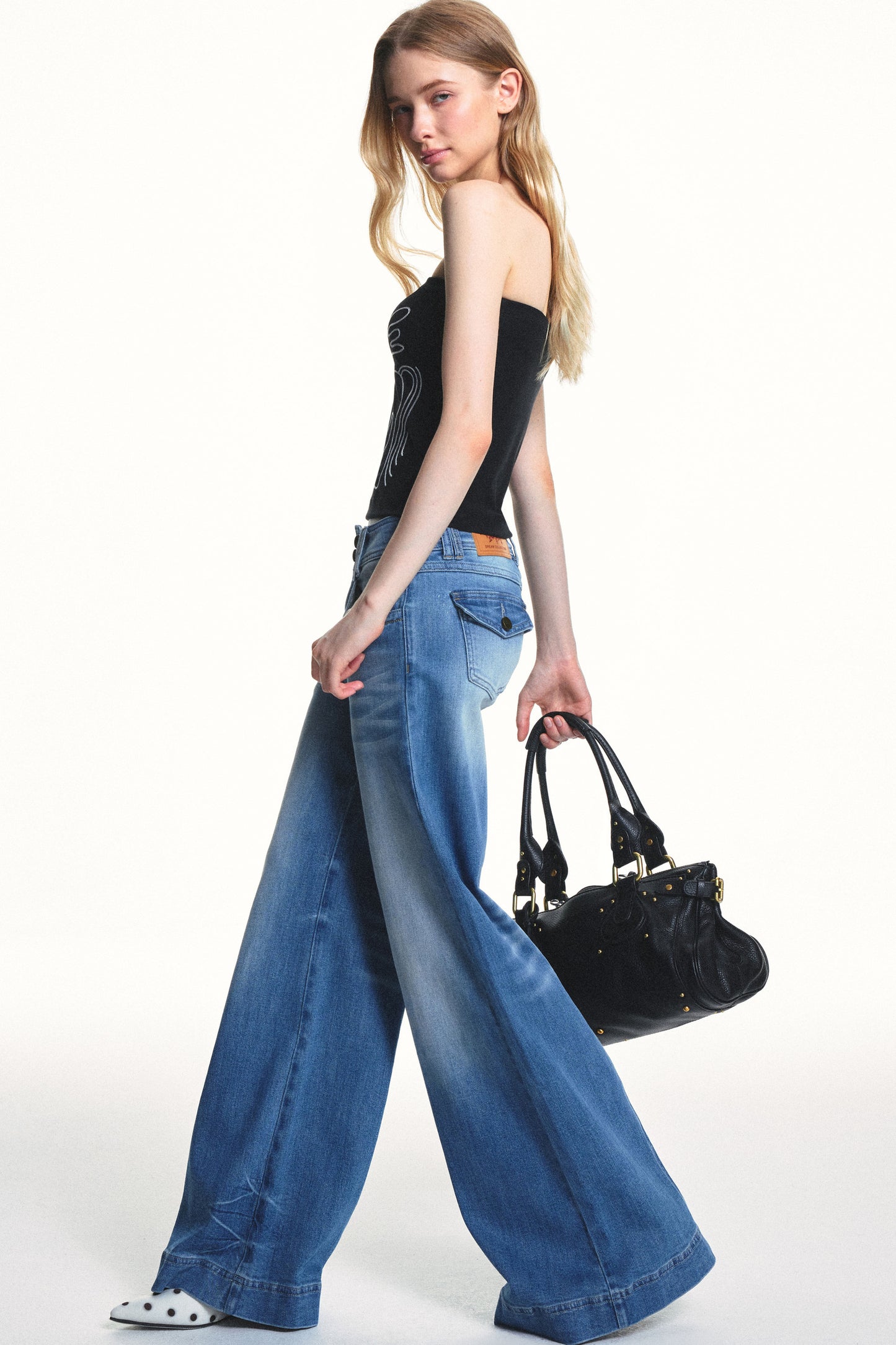 Abstract Pegasus Chain Tube Top
