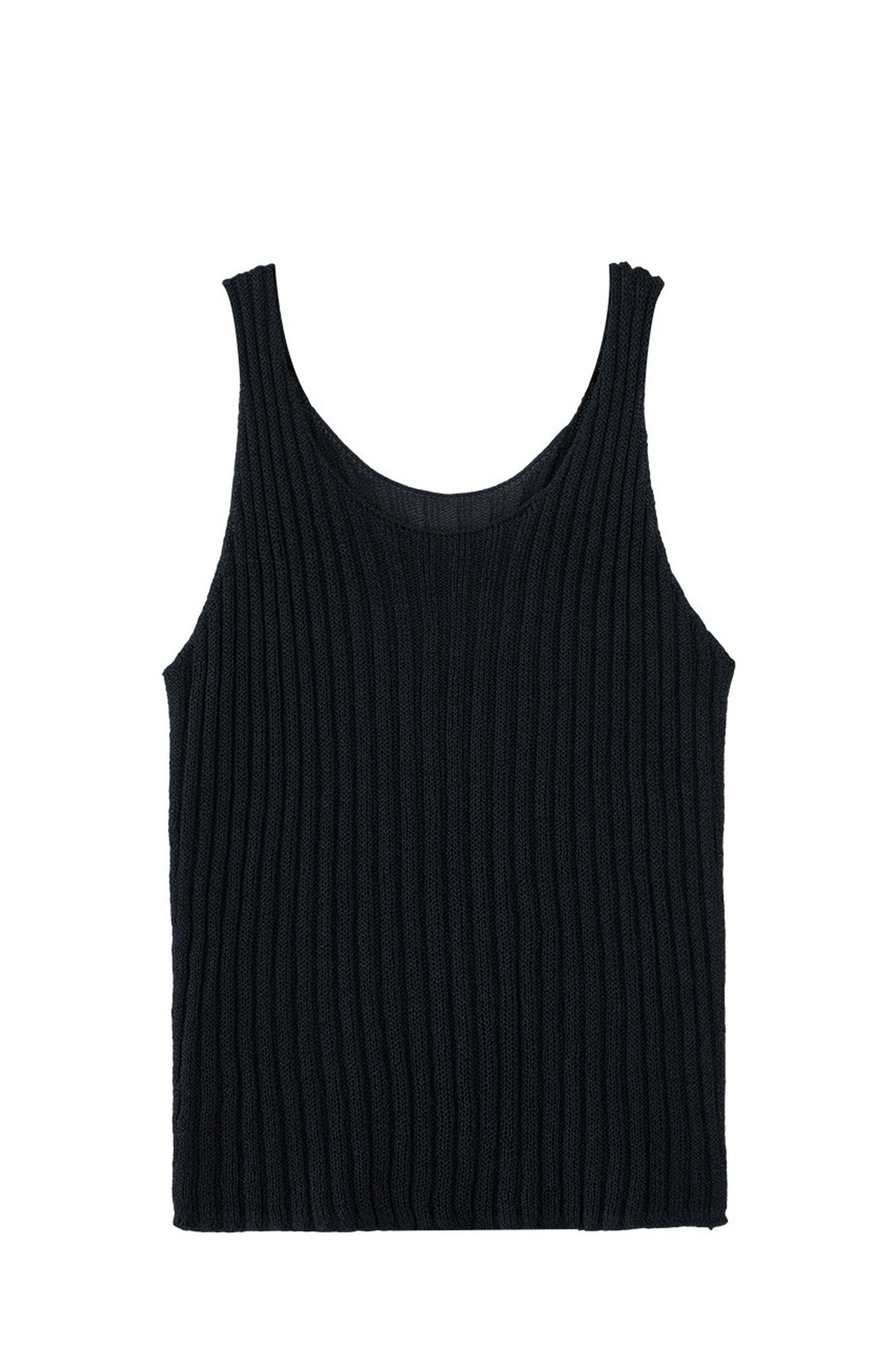 Hollow Ribbed Knit Camisole