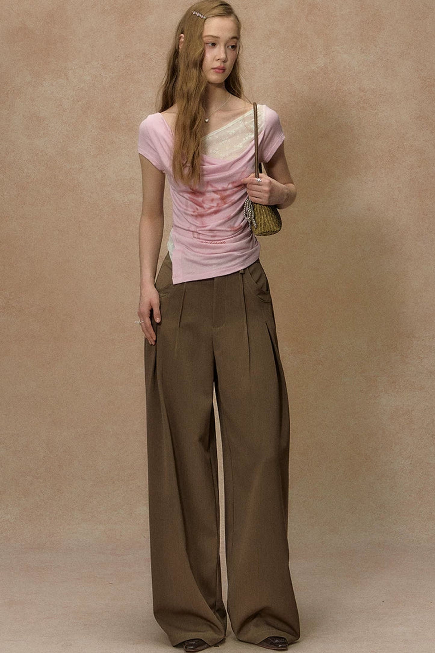 Twilight Palm Wide-Leg Pants