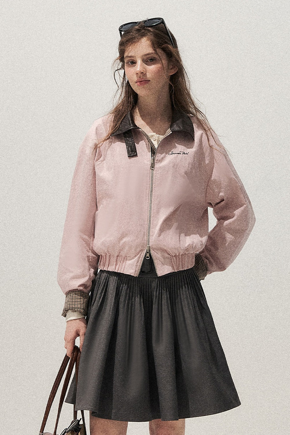 Reversible Houndstooth Jacket