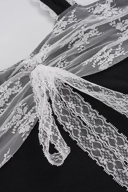 Floral Mesh Lace Camisole