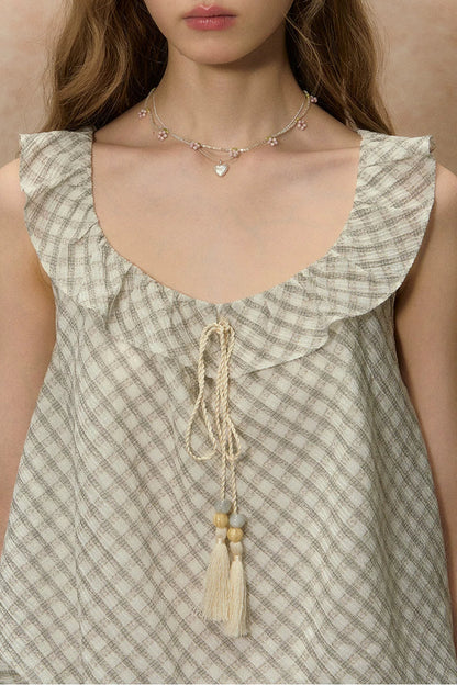 Plaid Retro Summer Dress