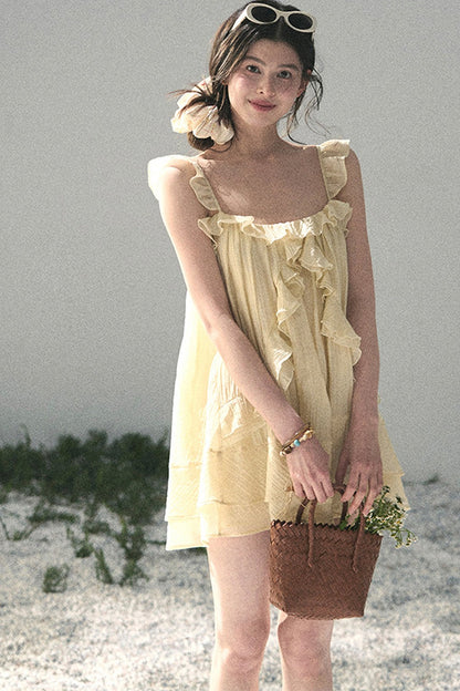 Beach Vacation Babydoll Dress