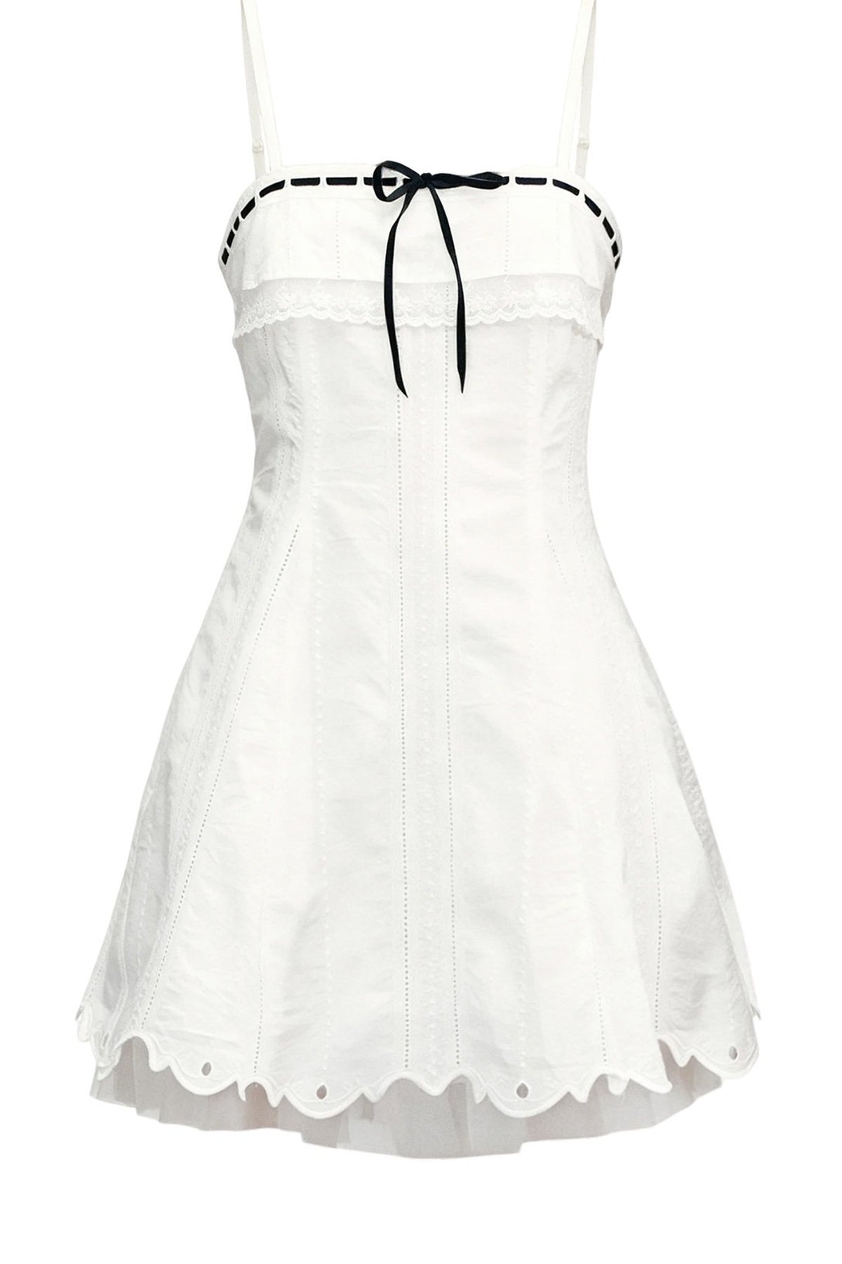 Lace A-Line Dress and Cardigan Set-Up