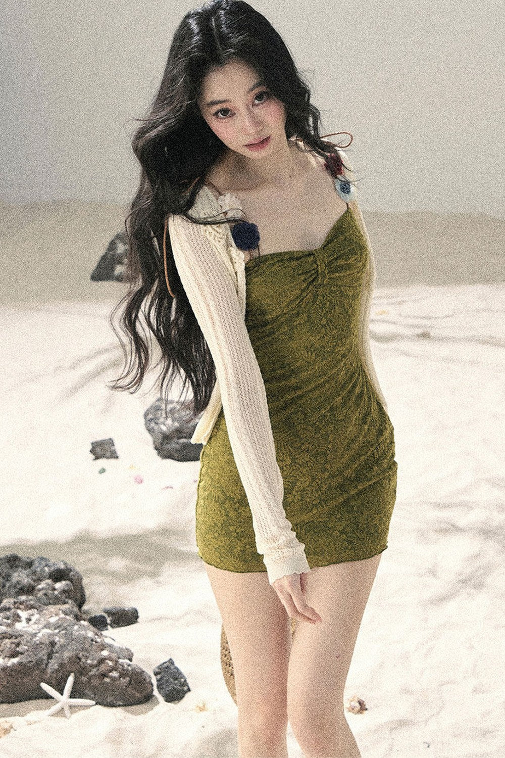 Entwined Vines Bodycon Dress Set