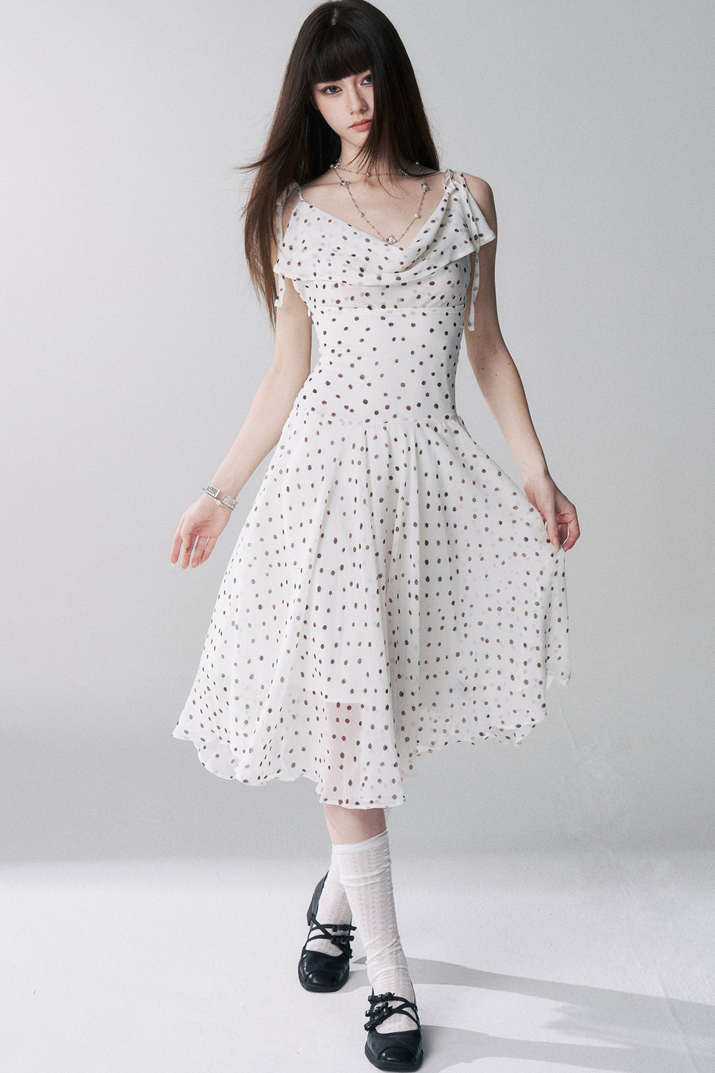 Petite Polka Dot Dress