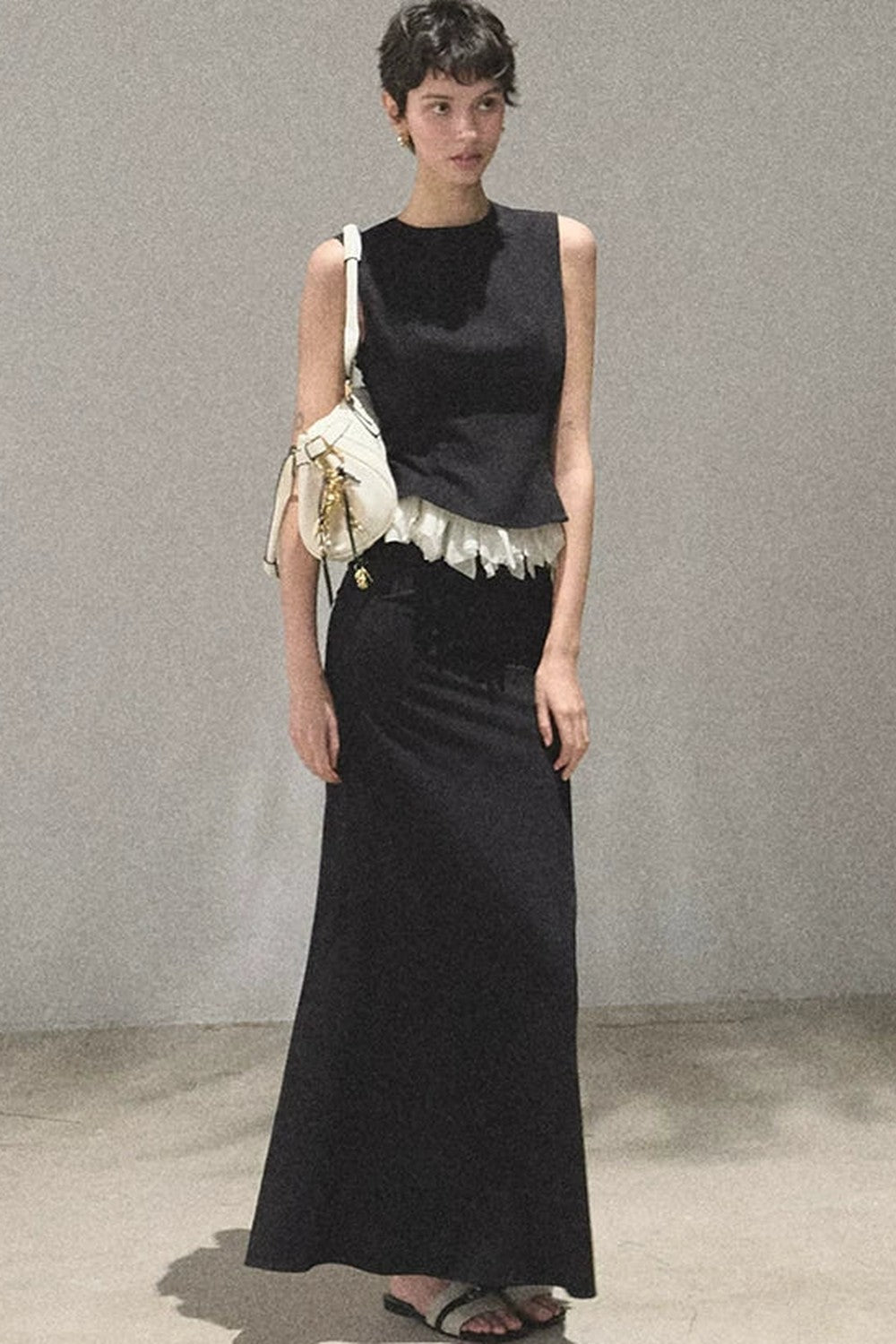 Lace Patchwork Summer Two-Piece Set-Up