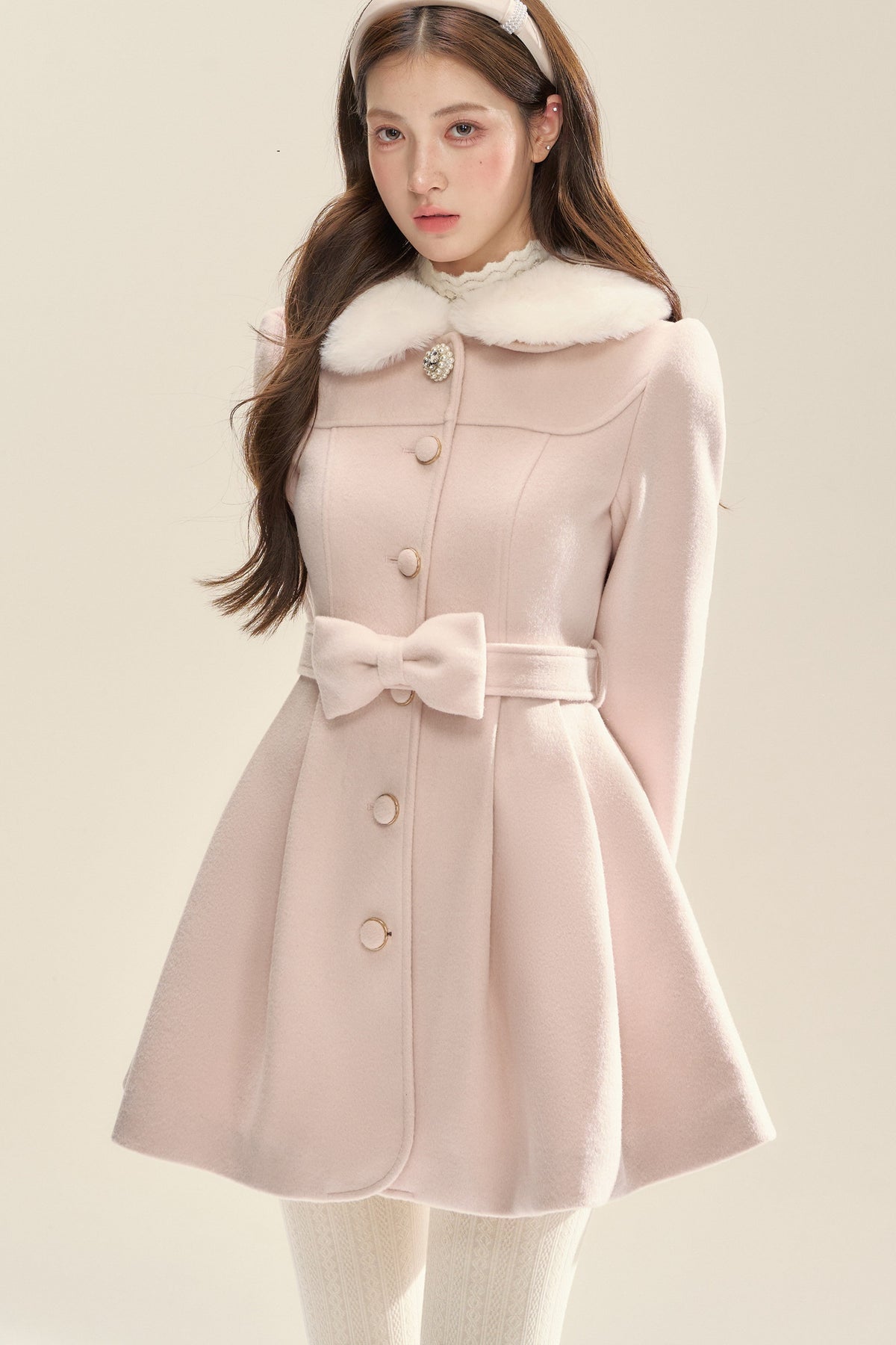 Vintage Sweetheart Bow Coat