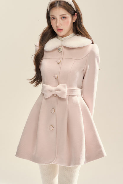 Vintage Sweetheart Bow Coat
