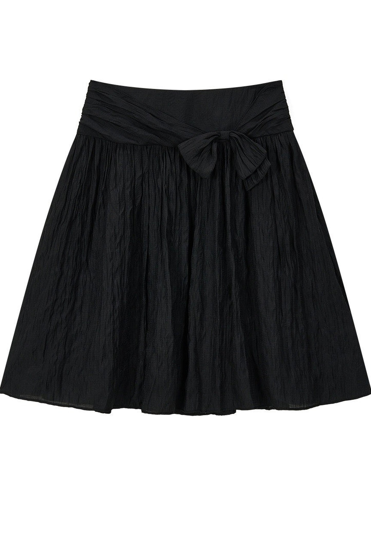 Asymmetrical Bowknot A-Line Skirt
