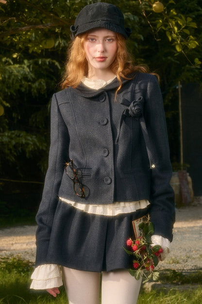 Nerd Artist Jacket and Skirt Set-Up