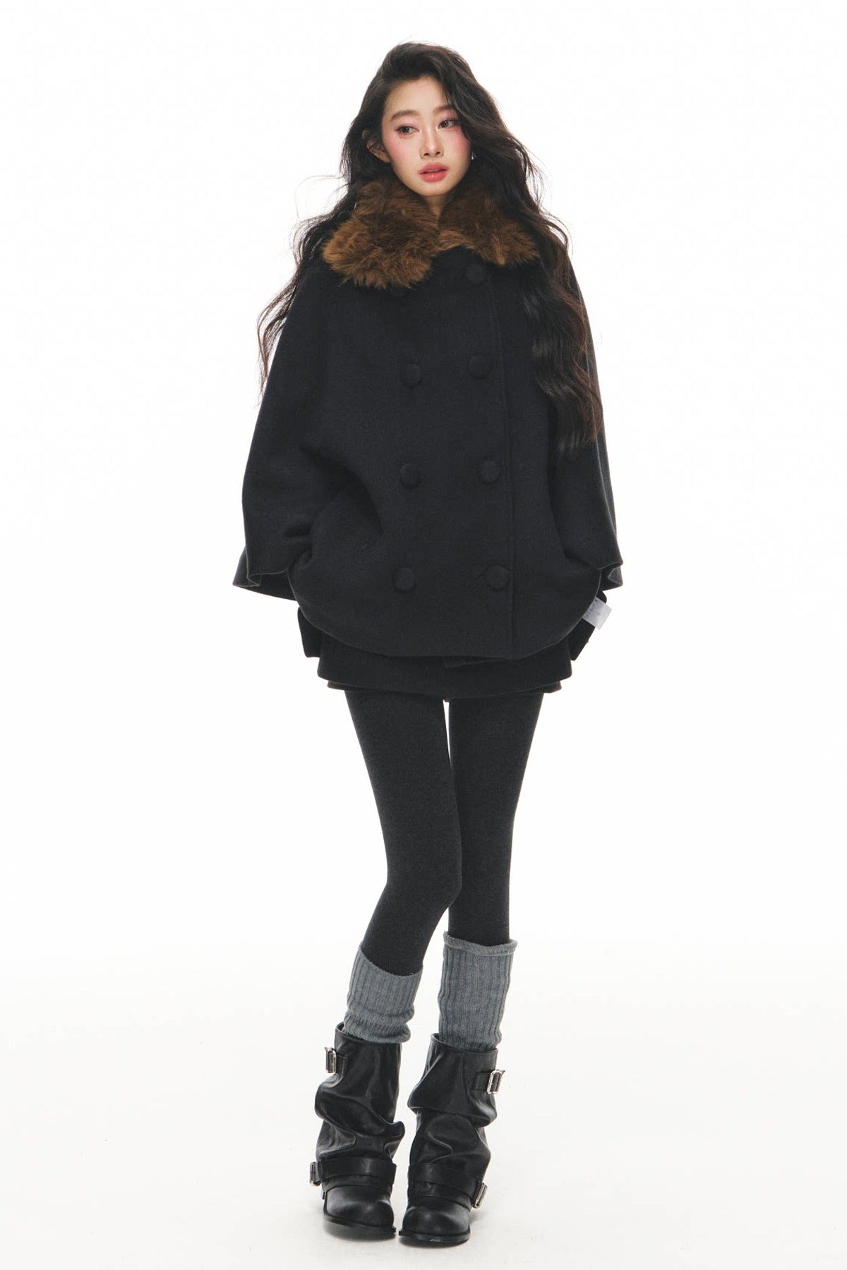 Winterset aus Thermoleggings und Jacke