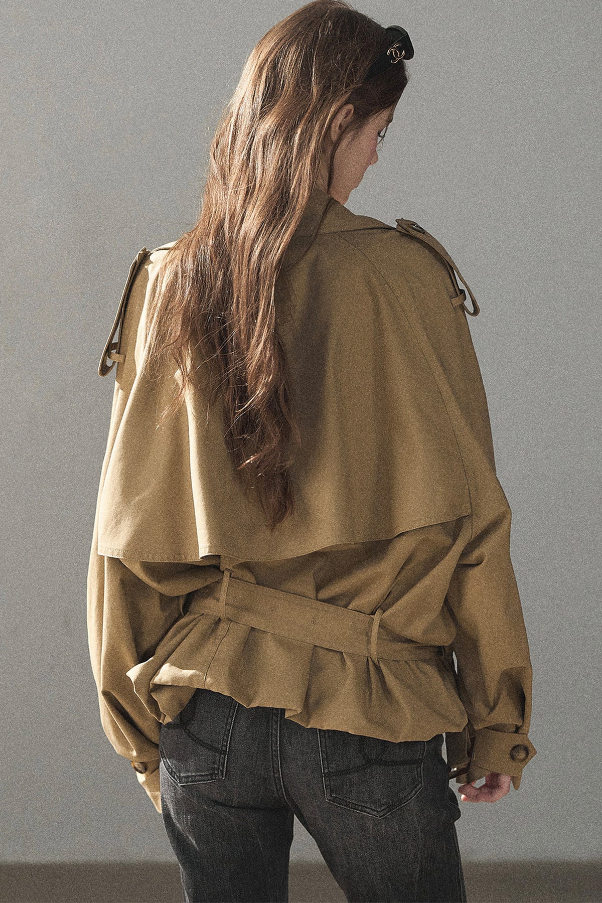 Loose Fit Trench Coat