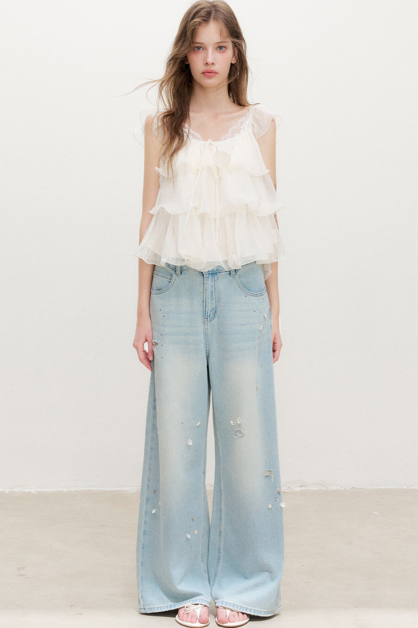 Ruffle Off-Shoulder Top