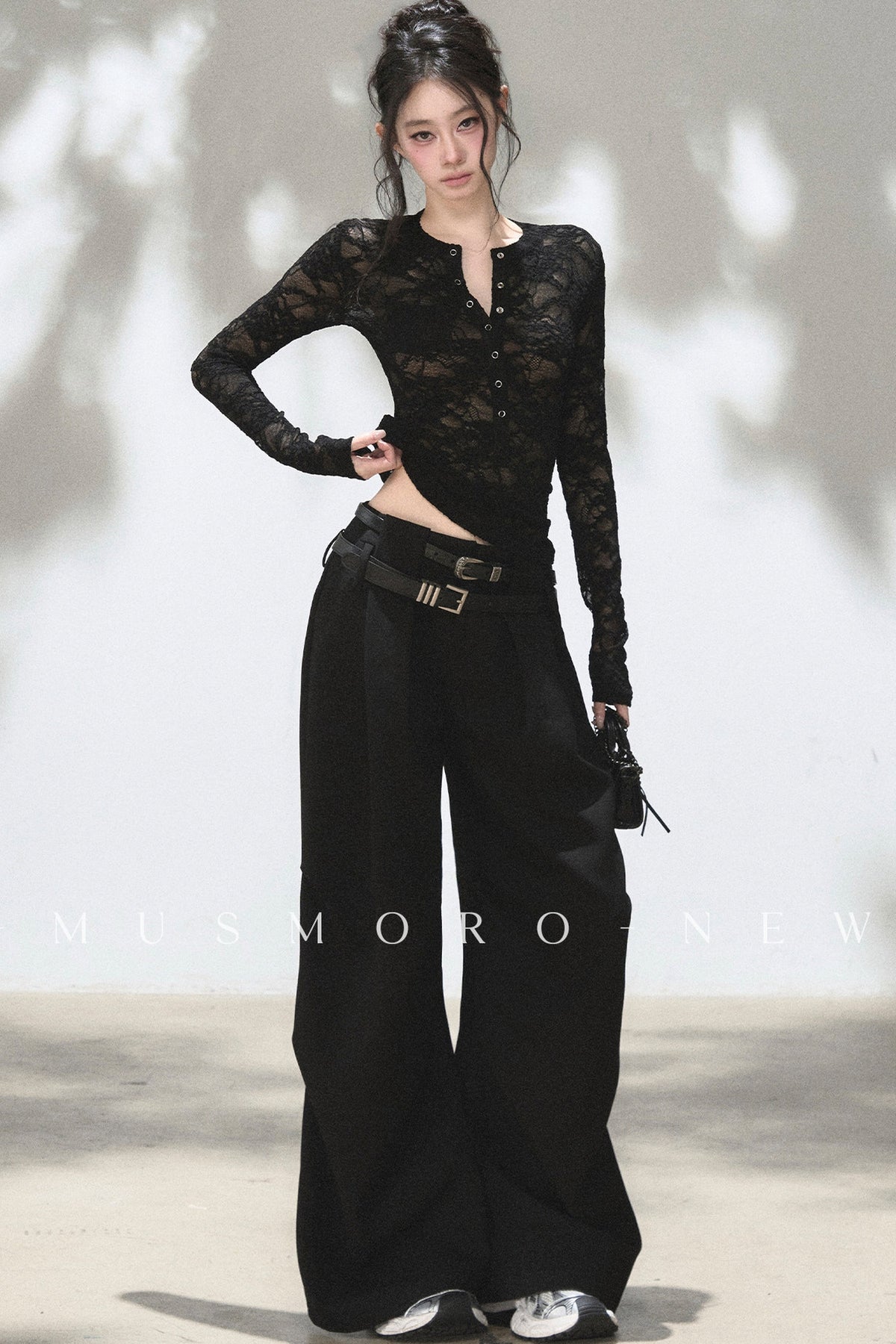Loose Wide-Leg Trousers