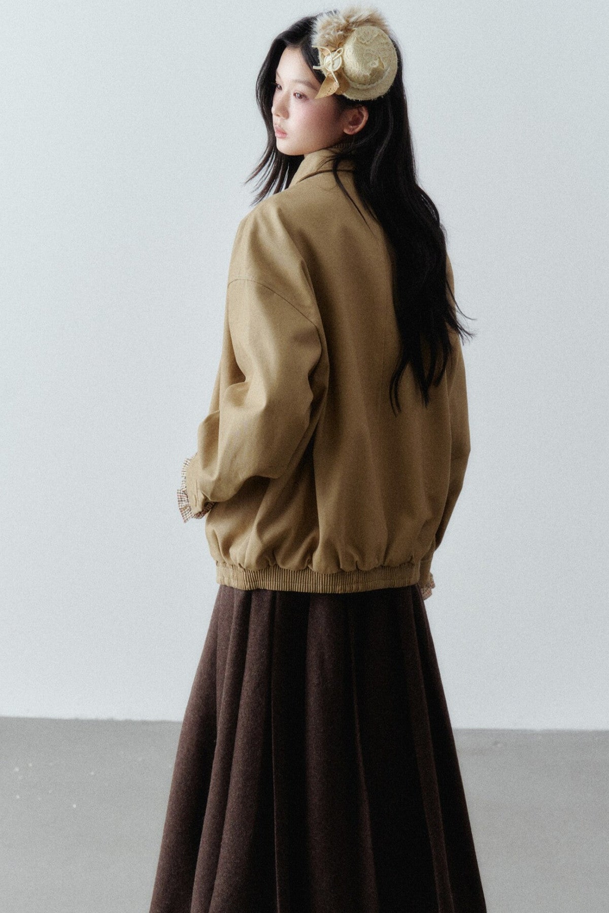 Retro Layered-Look Jacket